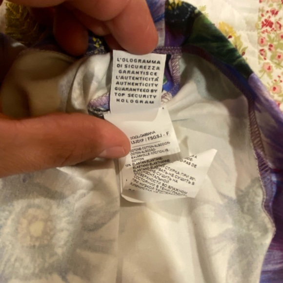 Dolce Gabbana anemone silk dress - Picture 8 of 12